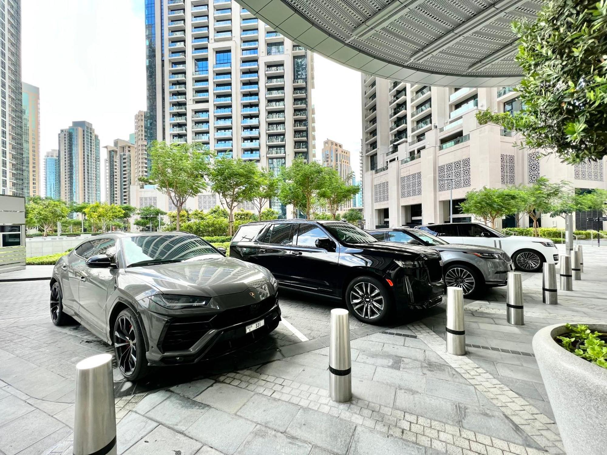 Downtown Luxury - Stunning Burj Khalifa & Sea View - 5 Minutes Walk To Dubai Mall Dış mekan fotoğraf