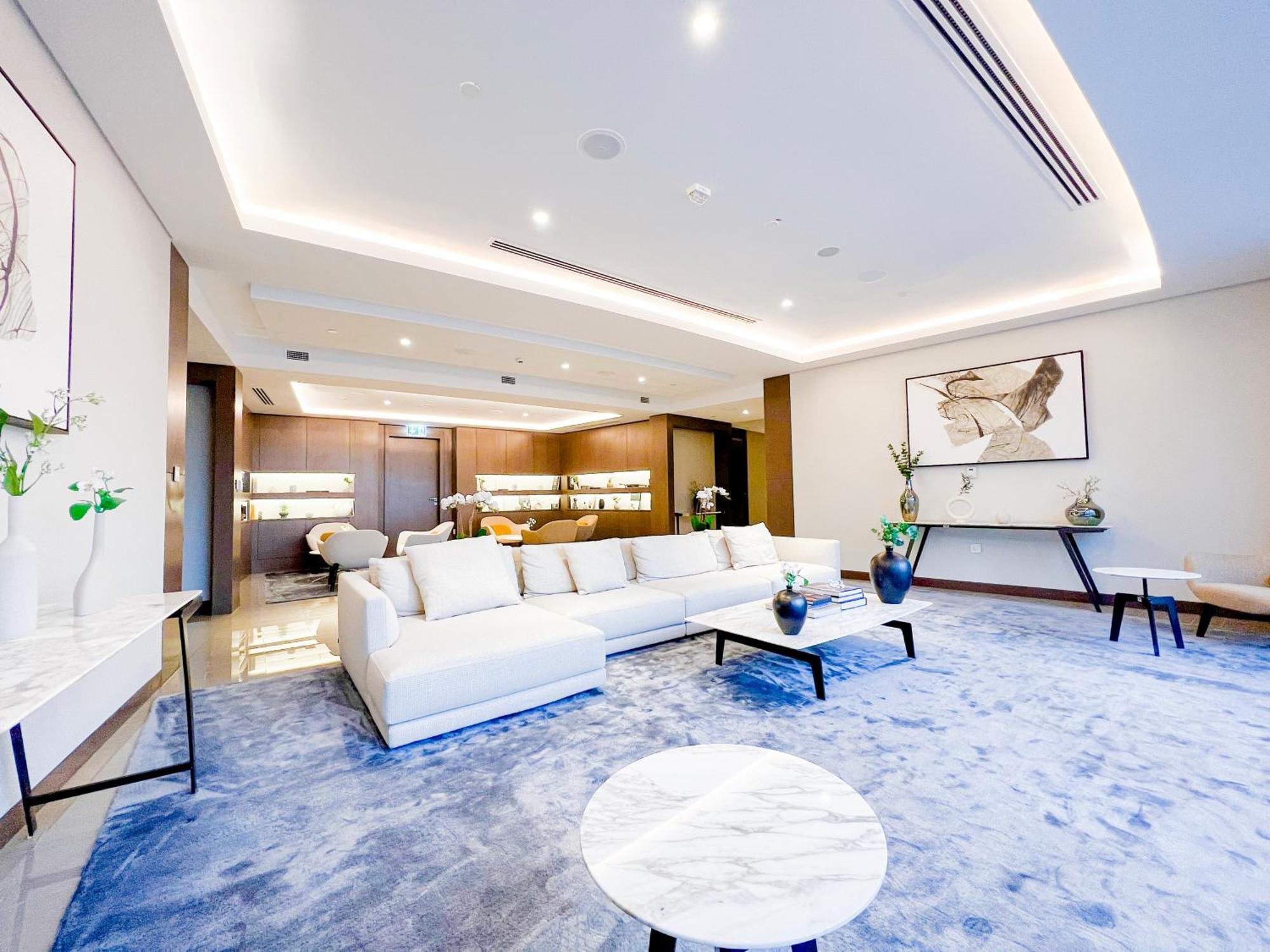 Downtown Luxury - Stunning Burj Khalifa & Sea View - 5 Minutes Walk To Dubai Mall Dış mekan fotoğraf