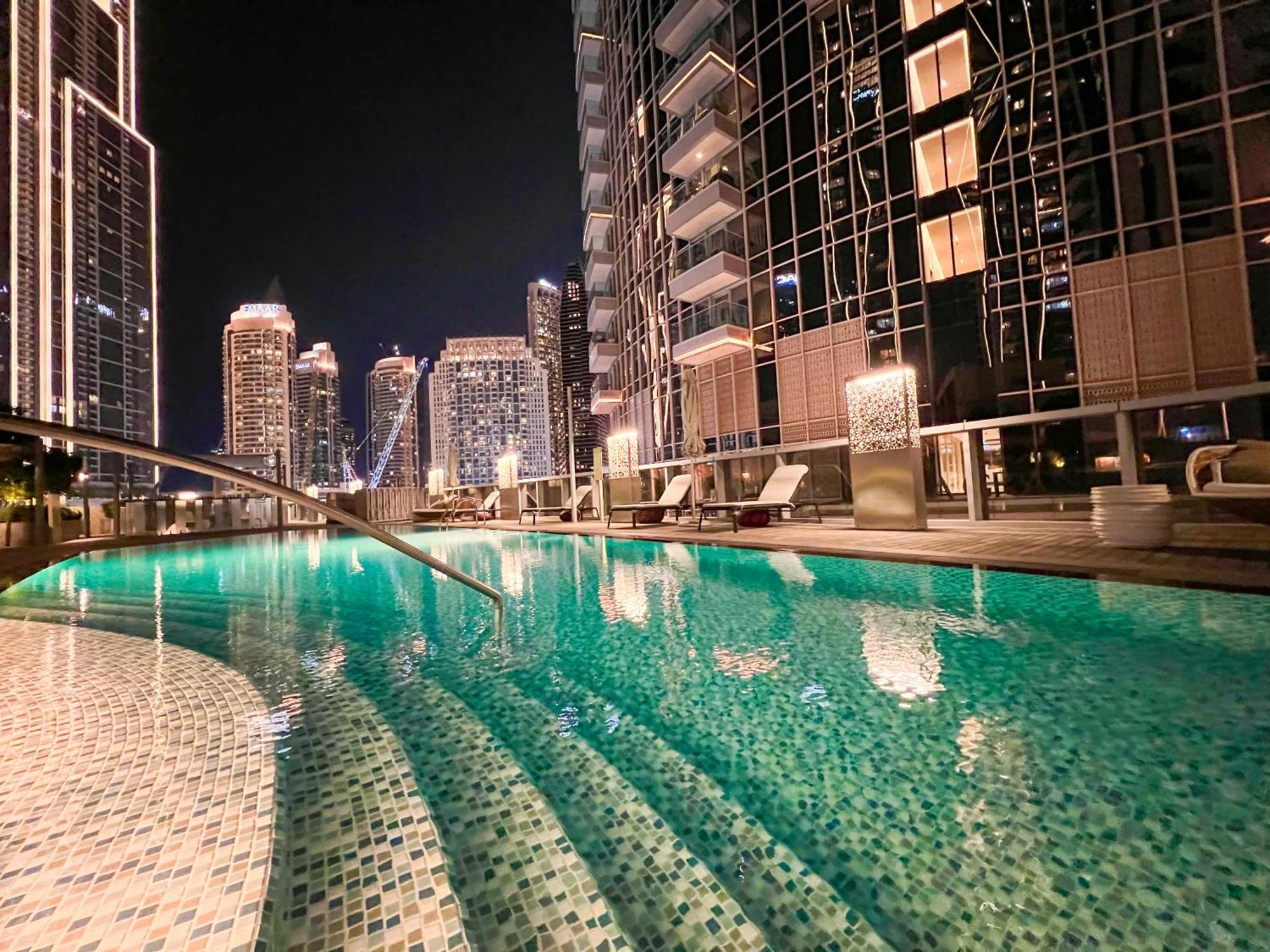Downtown Luxury - Stunning Burj Khalifa & Sea View - 5 Minutes Walk To Dubai Mall Dış mekan fotoğraf