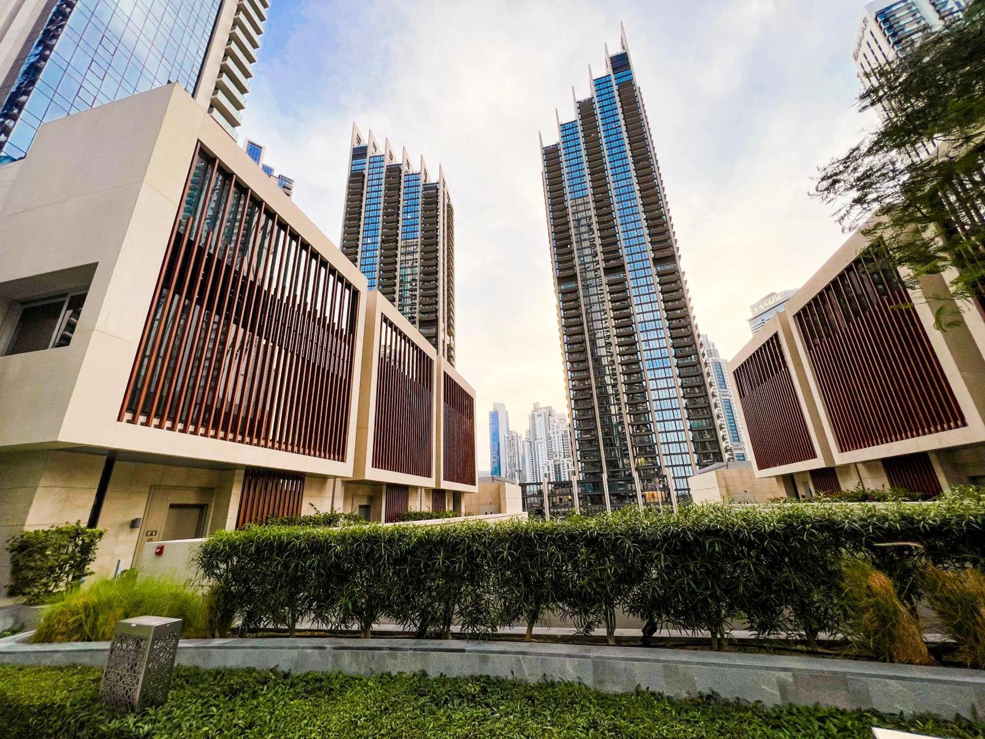 Downtown Luxury - Stunning Burj Khalifa & Sea View - 5 Minutes Walk To Dubai Mall Dış mekan fotoğraf