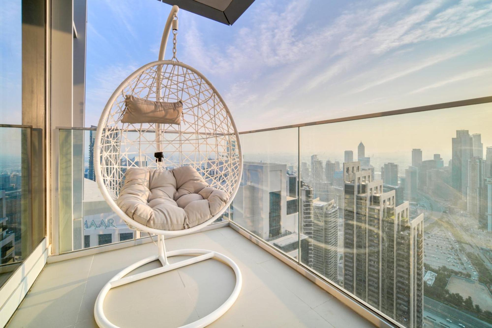 Downtown Luxury - Stunning Burj Khalifa & Sea View - 5 Minutes Walk To Dubai Mall Dış mekan fotoğraf
